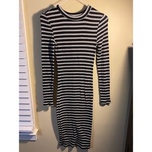 NWOT striped sweater dress